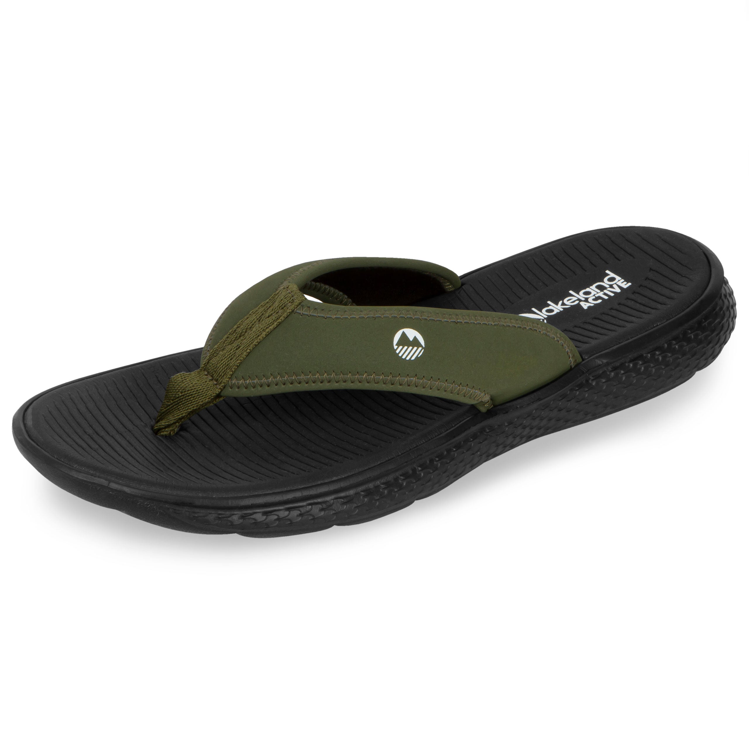 Green flip sale flops mens