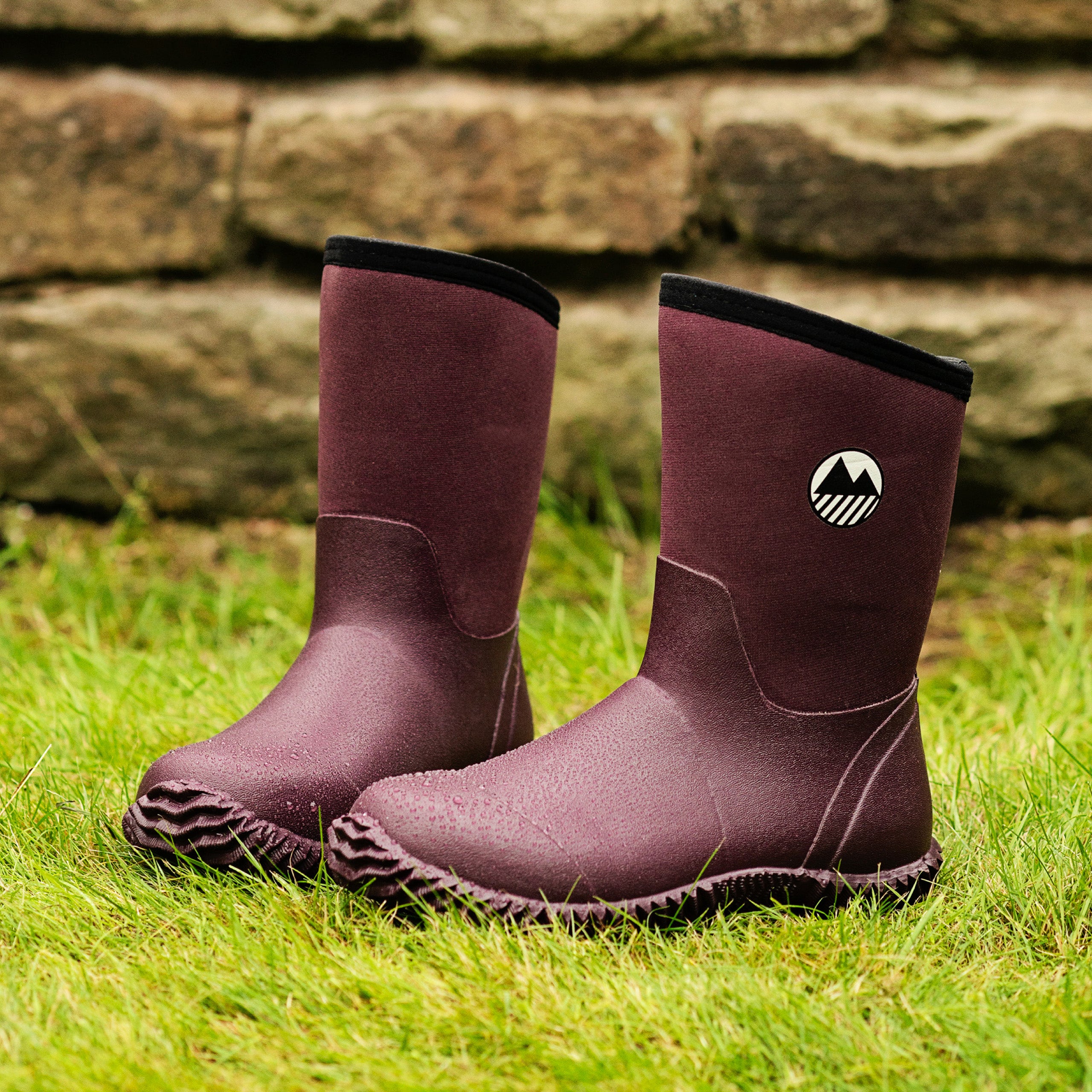 Half wellington shop boots