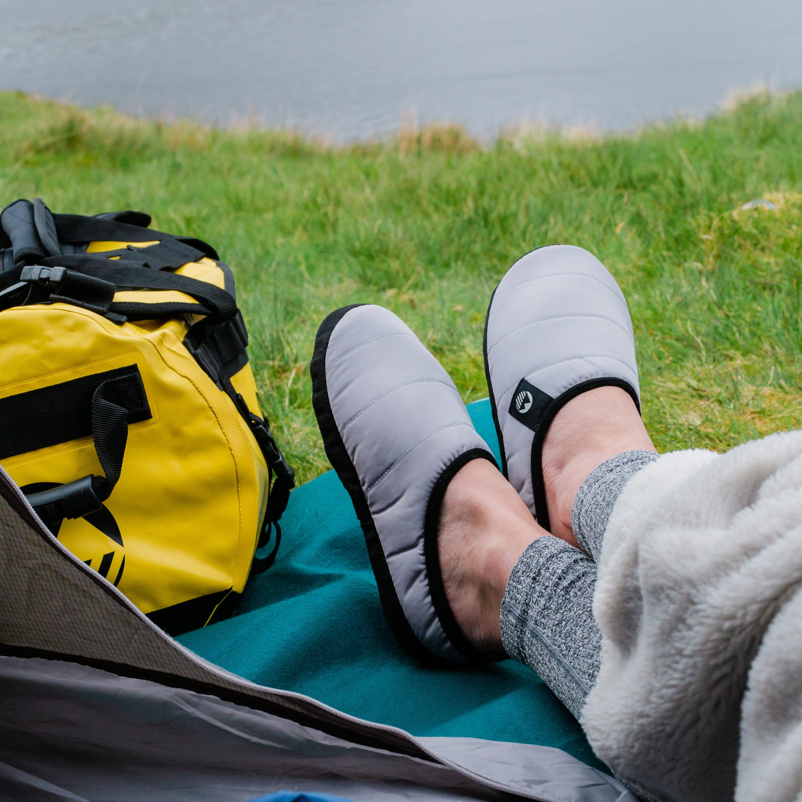 Men s Wolfa Ultra Warm Tent Slippers Lakeland Active